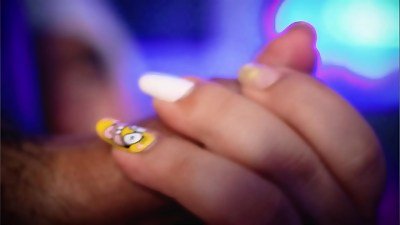 gorgeous blowjob from a wonderful Colombian blonde very close to the camera