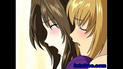 Futagirl puts her ample pecker inside little facehole