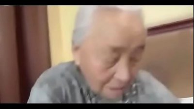 80yr elder asian grandmother Still loves to fuck (Uncensored)